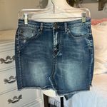 Indigo Rein Denim Jean Skirt Womens Junior 7 Photo 2