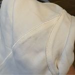 Graeme Black Vintage Jacket Blazer Cream Bone Leather Trim Tan M Coastal Career Size M Photo 4