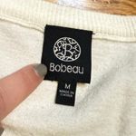 Bobeau  Women’s Medium White Black Striped V-neck long sleeve Corporatecore Work Photo 10