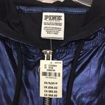PINK - Victoria's Secret NWT! PINK Victoria’s Secret Hoodie Metallic Anorak Jacket NWT! Size XS small Photo 2