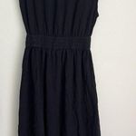 Apiece Apart Marietta Cutout Seersucker Midi Asymmetrical Dress Coconut Girl 2X Photo 5