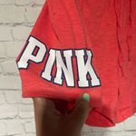 PINK - Victoria's Secret PINK VS Cotton Drawstring Short Size Small Bright Coral Photo 1