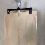 Theory #529  Cream Wide Leg Trousers Photo 2