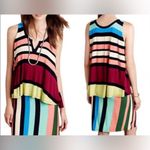 Anthropologie NWT!  Maeve Davina Layered Rainbow Dress Photo 1