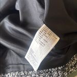 Abercrombie & Fitch NWOT  tweed blazer in black and white One Button XS Photo 4