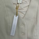 House of Harlow NWT Woman’s  Button-Up Vest Size XS  Ivory Photo 2