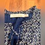 Bishop and Young  Navy Geometric Long Sleeve Dress Photo 5