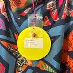 Alden Adair Floral Print Maxi Dress Sleeve Maxi Dress(Size Medium) Blue Photo 10