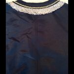 BCBGMAXAZRIA  Jacket With Gold‎ Chain Trim Photo 4