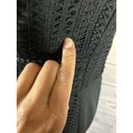 Adelyn Rae  Small Black Lace Jumpsuit | Spaghetti Strap Wide Leg Romper Photo 6