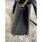 Luella Grey London Structured Tote Modern Gold Accent Old Money Quiet Luxury Black Photo 3