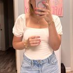 TJ Maxx White Bodysuit Photo 0