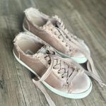 Steve Madden Women’s Satin Pink Greyla Style Sneakers Size 8 Photo 1