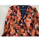 Alexia Admor  Arya Wrap Dress Womens Long Sleeve Floral Size 10 MISSING BELT Photo 1