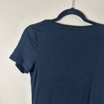 Merona The Ultimate Tee Shirt T Shirt V Neck Top Size Large Black Photo 4