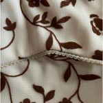 Motel Rocks Tavisha cami top in brown stem flower flock  Photo 6