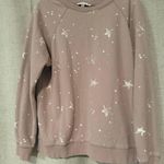 OVI | Cream Crew Neck Sweater with Star Pattern | L Photo 0