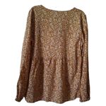 Lascana Long Sleeve Blouse Size 6 Yellow Photo 1