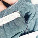 ZARA ‎ Women's Hunter Green Ribbed Round Neck Oversized Dress Size Medium NEW Photo 7