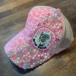 Cowboy Tears Bling Ponytail Cap NWOT Pink Photo 0
