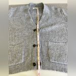 Primark Light Gray Double Breasted V Neck Cardigan Size 2XS or XXS Photo 4