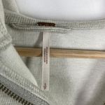 Free People Womens Gray Full Zip Jacket Size S Boxy Oversized Casual Lounge Photo 4