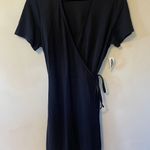 Old Navy Black Wrap Dress Photo 1