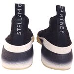 Stella McCartney  Black Loop Low Sock Sneakers Sz 6 Photo 2