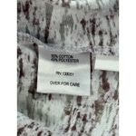 North River Womens M Tie Dye Geometric Print Short Sleeve Tunic Top White Size M Photo 7