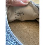Coach  Ramira Size 7 Womens Lace Up Glitter Espadrille Sneakers Silver Photo 5