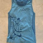 Athleta  Light Blue Athletic Top Sz Large Photo 0