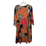 Susan Graver Chain Equestrian Liquid Knit Midi Dress Office Work Womens Plus 2x Photo 5