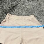 Leith  High Waist Cream Shorts Photo 5