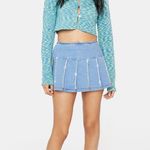 Edikted ★ Jacki Knitted Top - Blue/Green ★ Photo 0