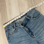 Abercrombie & Fitch High Rise Cross Over Dad Jean Blue (Size 26) preppy straight Photo 4