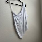 Eloquii  One Shoulder Bodysuit White NWT 22/24 Photo 7