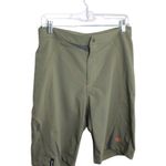 Pearl Izumi Pearl Izumi Mens Olive Green Cycling Bike Pocket Shorts Size Small Photo 0