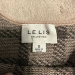 Le lis  Collection Cropped Tank Size Small Sleeveless‎. faux Buttons Plaid Y2K Photo 2