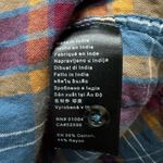 KAVU  plaid pullover with pockets (!) size large Photo 3