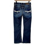 BKE Dakota Womens Dark Wash Bootcut Jeans Sz 25 Thick Stitching Stretch Denim Photo 1