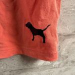 PINK - Victoria's Secret Pink Brand Cropped Tee with Mesh Accents XS Salmon Coral Photo 1