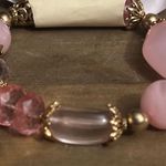 Envy Pink Multi Bead Stretch Bracelet Photo 3