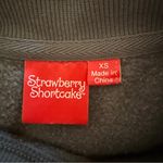 Strawberry Shortcake Sweatshirt with Bows – Retro Graphic Pullover – Size XS Gray Photo 6