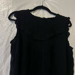 Torrid NWT  Deep Black Eyelet Sleeveless Top Size 00/10 Photo 1