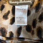 Tommy Bahama Resort Wear Leopard Print Lace-Up Dress/Cover-Up. Medium Photo 3