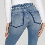 Good American Good Legs Frayed High Waist Ankle Skinny Jeans In Blue612 Photo 61