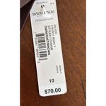 Bisou Bisou NWT  Women’s 10 Halter Style Rust and Brown No Wrinkle Slinky Photo 2