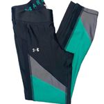 Under Armour  Women Compression 
Pants Mint Green/ Gray/ Black Size Small Photo 0