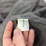 CULLAN Womens Gray 100% Cashmere Draped Waterfall Vest Cardigan Sweater Medium Photo 3