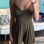 Garage Olive Green Romper Photo 1